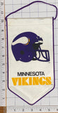 MINNESOTA VIKINGS OFFICIALLY LICENSED NFL FOOTBALL 10" PENNANT RAYON BANNER