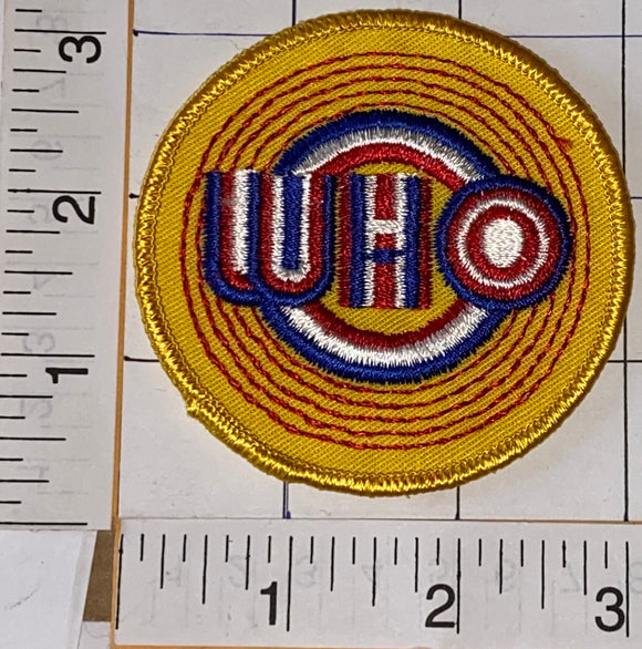 THE WHO ENGLISH ROCK BAND DALTRY MOON TOWNSHEND ENTWHISTLE RARE MUSIC PATCH